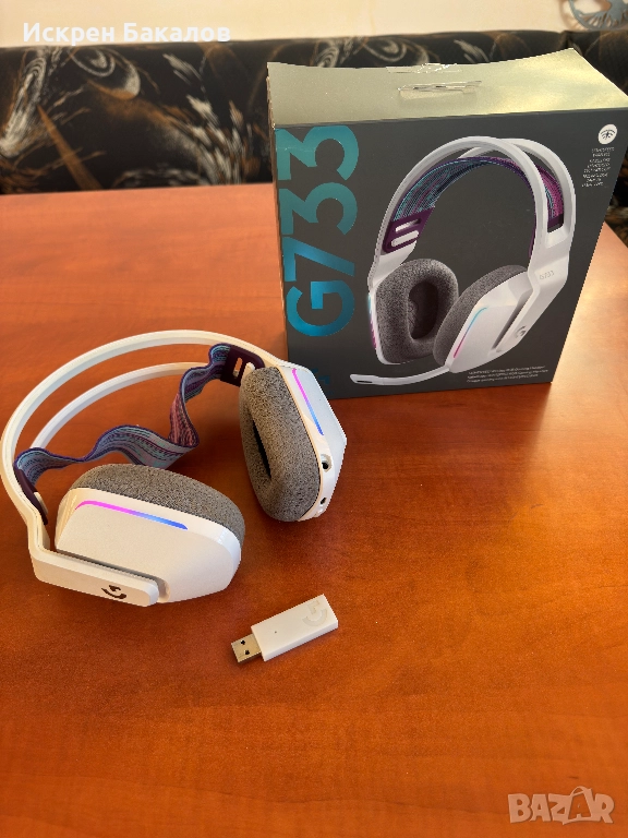 Геймърски слушалки Logitech G733, безжични, снимка 1