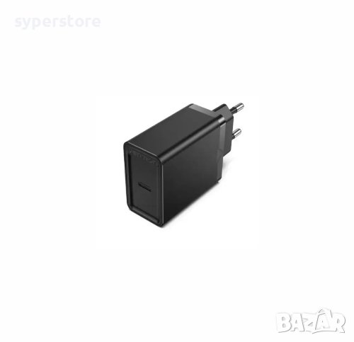 Зарядно за телефон, таблет и др. USB Type C изход 30W Vention FAIB0-EU CCSP020101 QC4.0 + PD Без каб, снимка 1