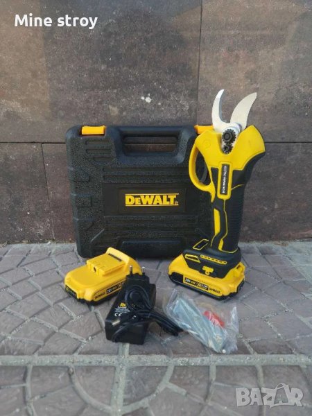 Акумулаторна лозарска ножица DeWalt 36V 8Ah до 30мм. ДеВалт, снимка 1
