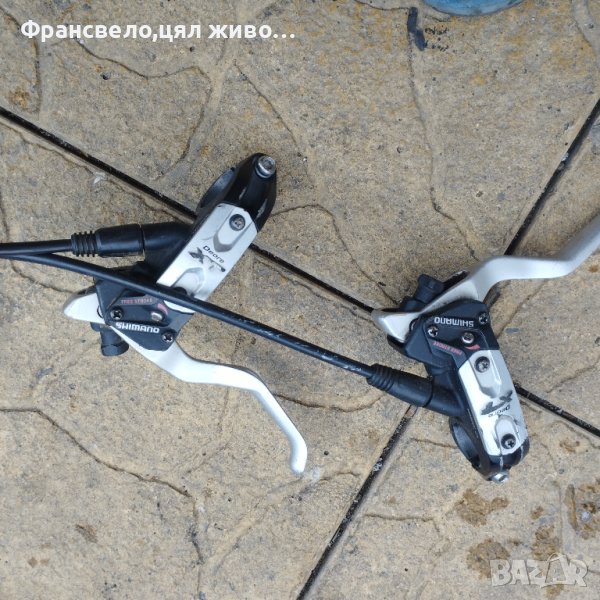 Хидравлични спирачки за велосипед колело Shimano deore xt , снимка 1