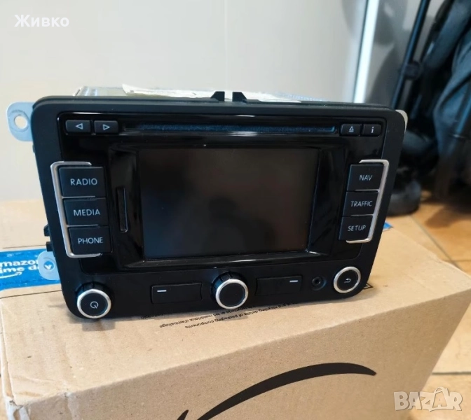 Мултимедия/Навигация VW, Seat, Skoda RNS 315 [3C0 035 279 J] с Premium Bluetooth модул 3C8035730B, снимка 1