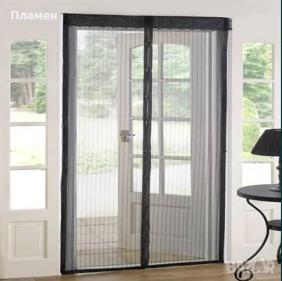 Магнитни комарници за врата,мрежа на ролка., снимка 1