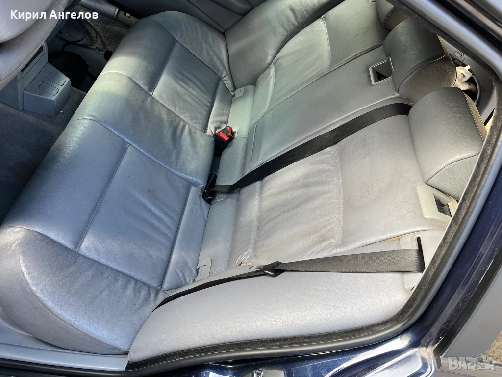 Задни кожени сиви седалки за BMW E46 Комби, снимка 1