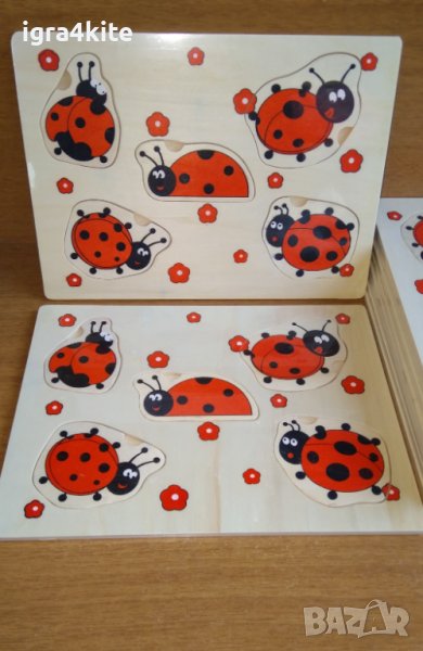 3 модела дървени дъски с животни ТОП! жираф, калинка и далматинец, снимка 1