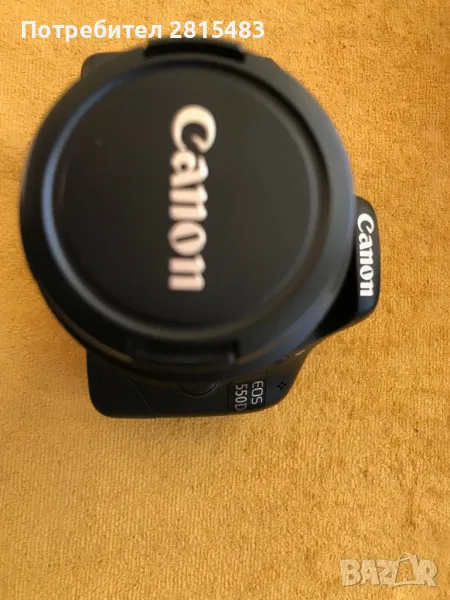 Фотоапарат Canon EOS 550D + чанта LowePro, снимка 1