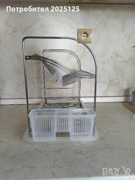 Отцедник/Сушилник за чинии, снимка 1