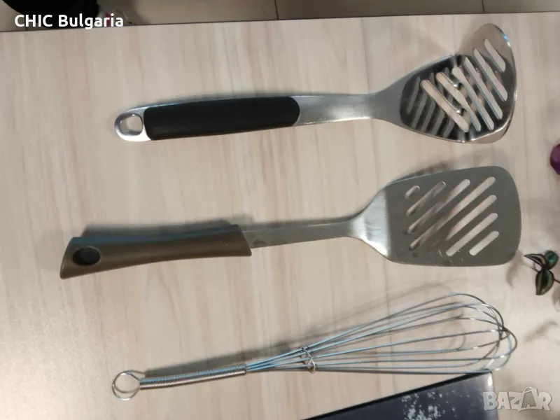 Комплект шпатули и бъркалка, снимка 1