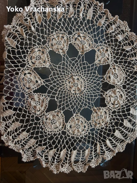 Изящество ръчно плетиво за декорация, снимка 1