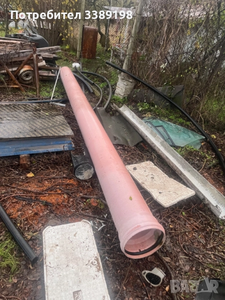 ПВЦ PVC Тръба ф400 5метра, снимка 1