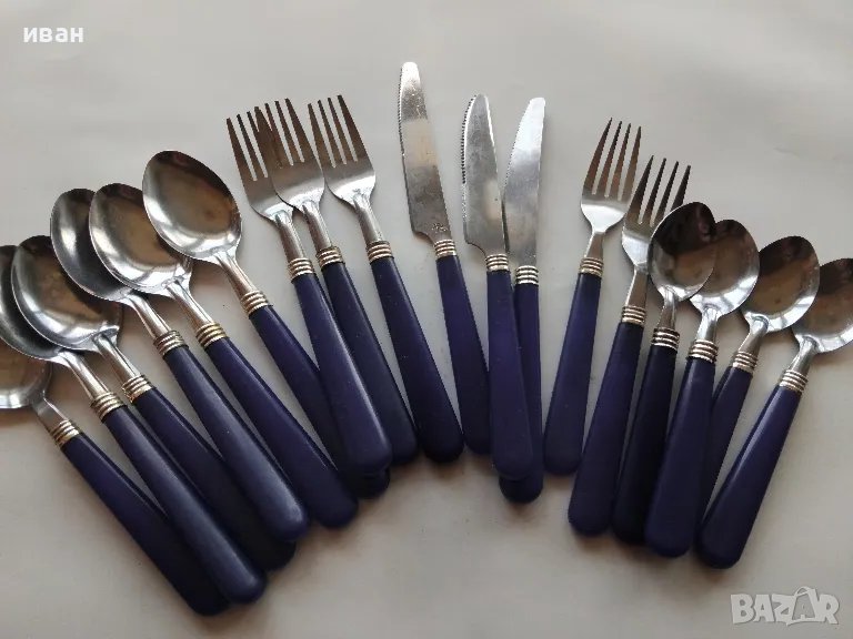 Вилици , Лъжици ,Ножове - 18 броя, снимка 1