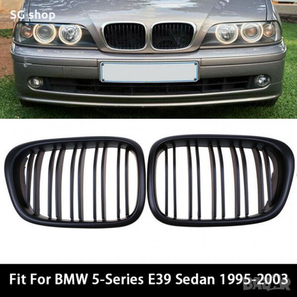 Бъбреци за БМВ Е39/BMW Е39 (1997-2003) черен гланц - Двойни М дизайн, снимка 1