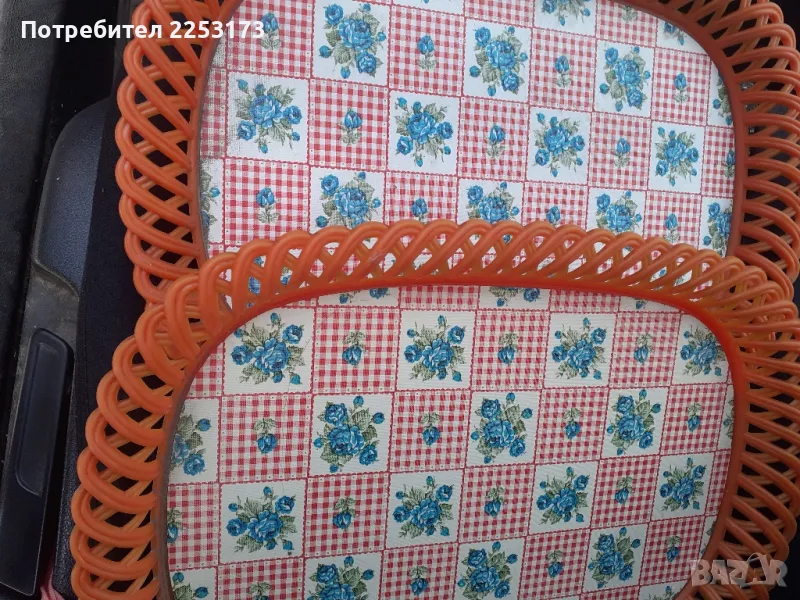 Пластмасови соц.подноси лот, снимка 1