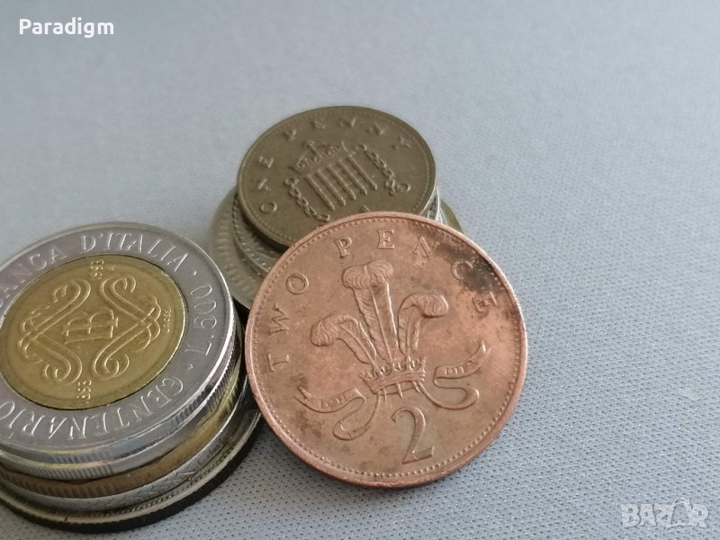 Монета - Великобритания - 2 пенса | 1993г., снимка 1