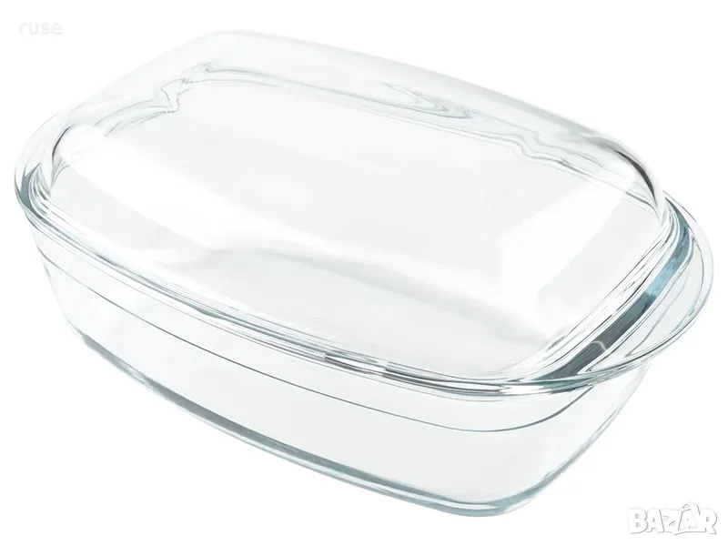 НОВА! Огнеупорна тава с капак - Бретер 36 х 22 х 11 см, снимка 1