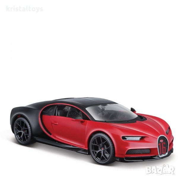 MAISTO SP EDITION Кола Бугати Хирон BUGATTI CHIRON SPORT, снимка 1