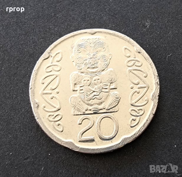 Монета. Нова Зеландия. 20 цента. 2006 година., снимка 1