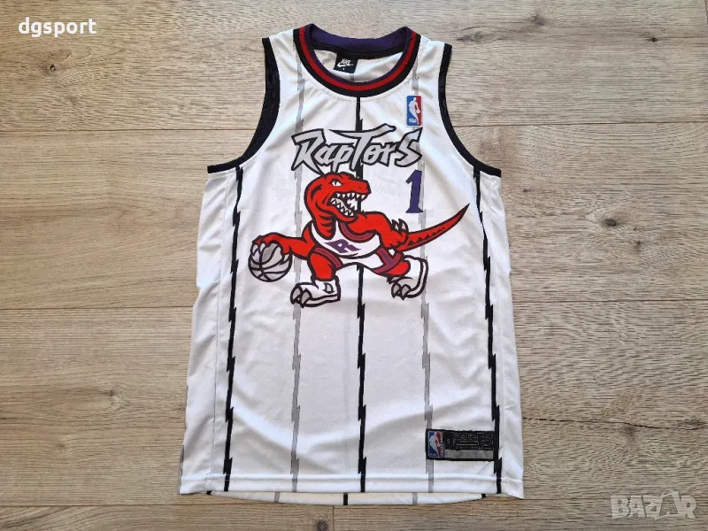 Баскетболен потник на Трейси Макгрейди

 Торонто Раптърс ретро модел!!!, снимка 1