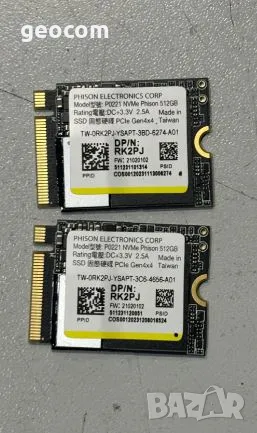 512GB SSD Phison P0221 M2-2230 (nVme,Gen4x4,DP/N:RK2PJ), снимка 1