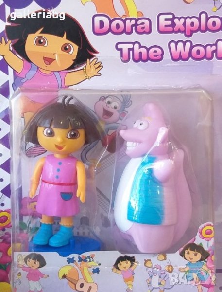 Комплект с фигурки на Дора изследователката (Dora the Explorer), снимка 1