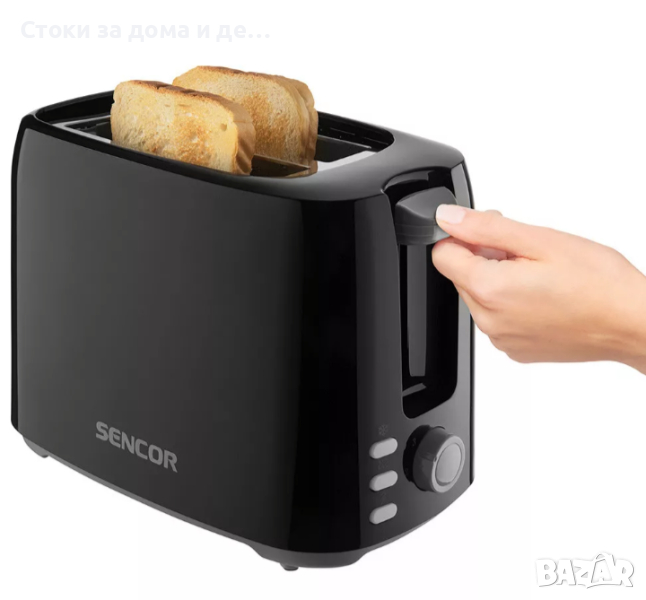 ✨Тостер SENCOR STS 2607BK, 750W, 7 степени, Черен , снимка 1