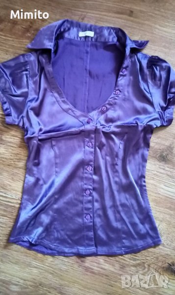 Риза сатен s/m, снимка 1