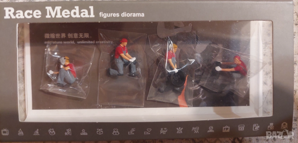 1/64 диорами фигурки колички, снимка 1