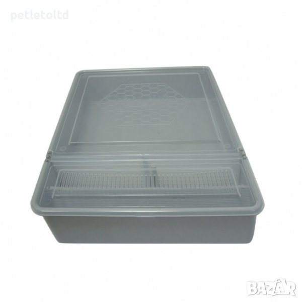 Хранилка с капацитет 3,500 Л с ПРОЗРАЧНИ капачета, снимка 1