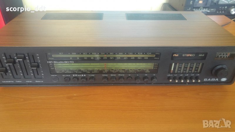 Saba HiFi Studio 8070 Receiver, снимка 1