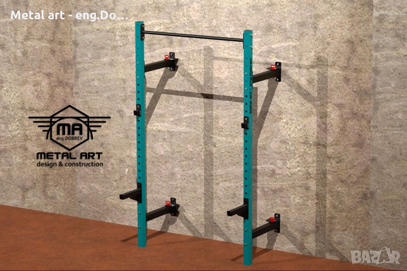 Стойка за клек - сгъваема /Squat rack - foldable/, снимка 1