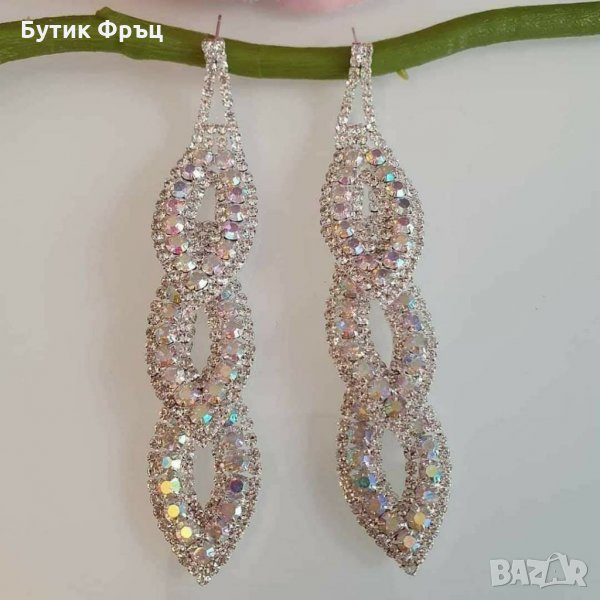 Обеци Роза, снимка 1