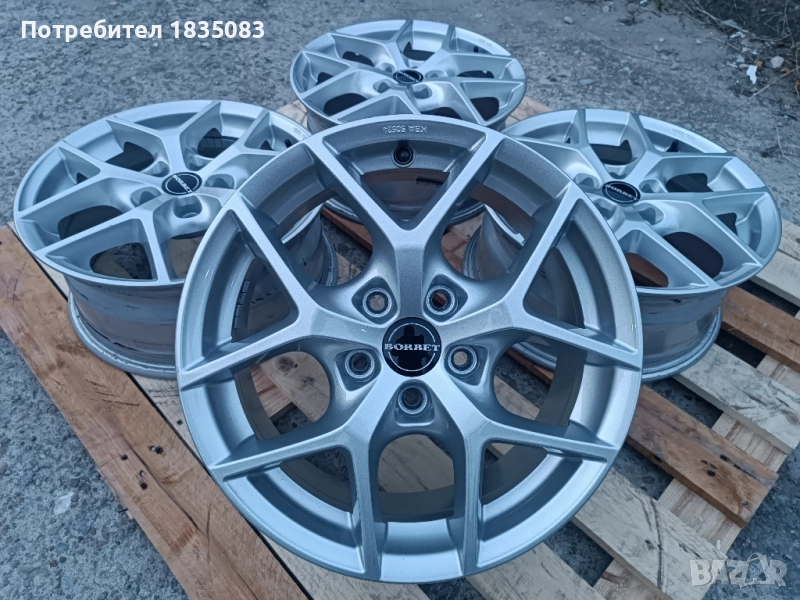 Лети джанти 16ки 5х108 Borbet, снимка 1
