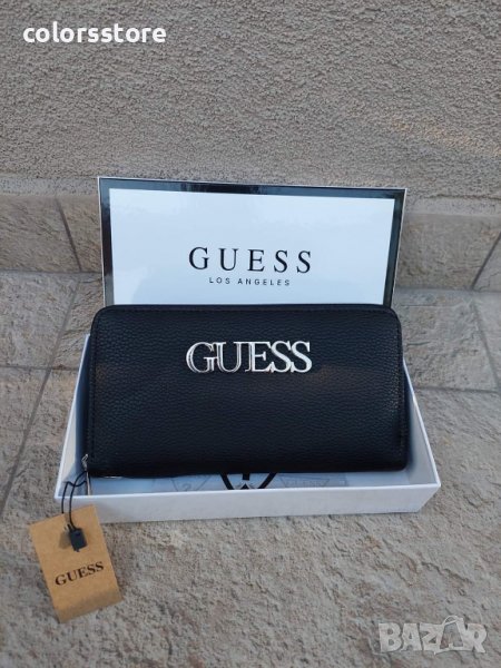 Луксозен  черен портфейл  Guess код DS301, снимка 1
