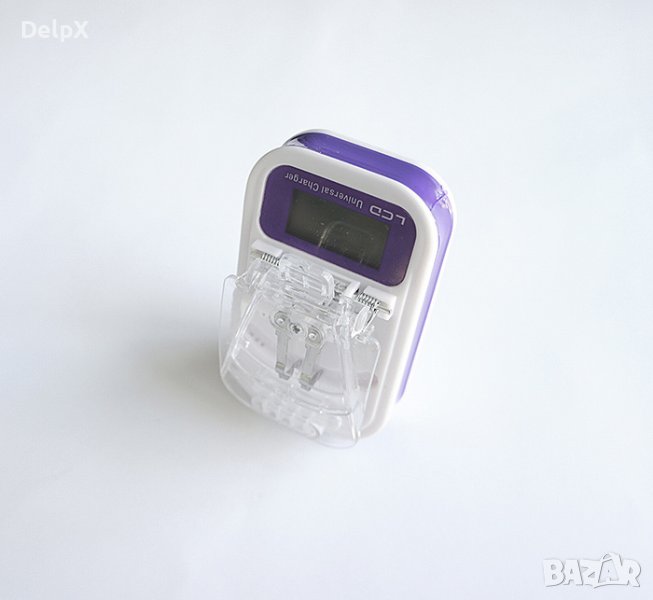 Универсално мрежово зарядно щипка за GSM Li-Ion батерии, снимка 1