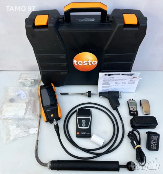 Testo 300 Longlife с bluetooth - Газ анализтор с тъч скрийн, снимка 1