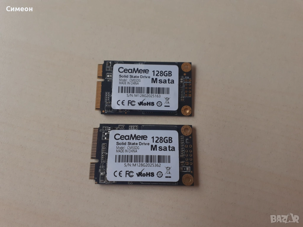 128GB msata SSD, снимка 1