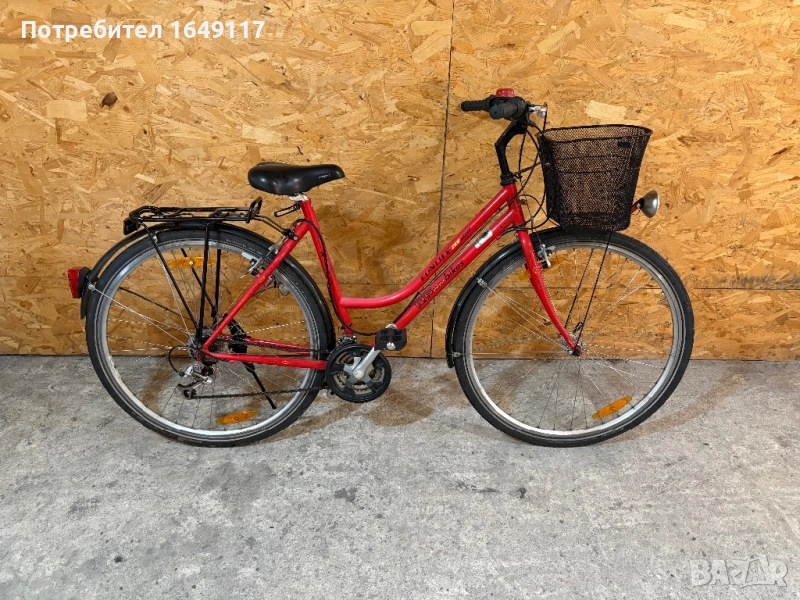 28цола Funlife 4.0TRC дамски градски велосипед колело[21ck-Shimano], снимка 1