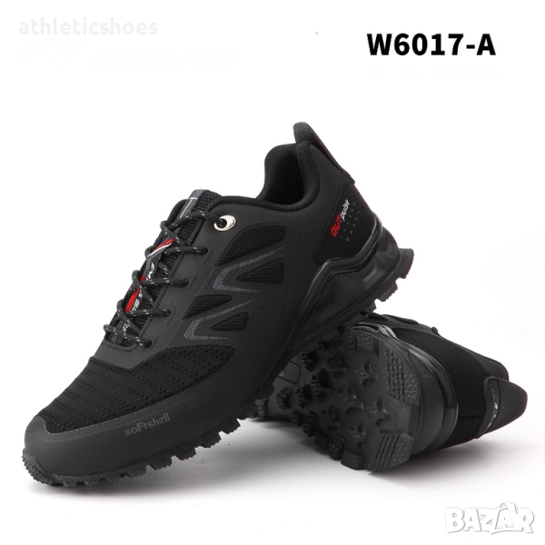 Мъжки маратонки  в черно, снимка 1