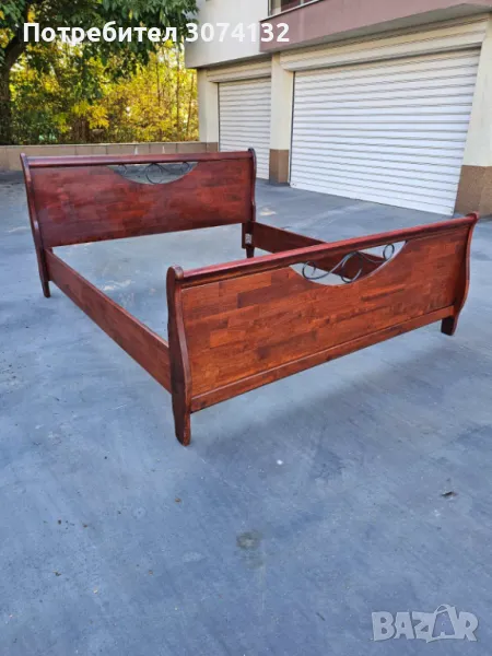 Масивна дървена спалня за матрак, снимка 1