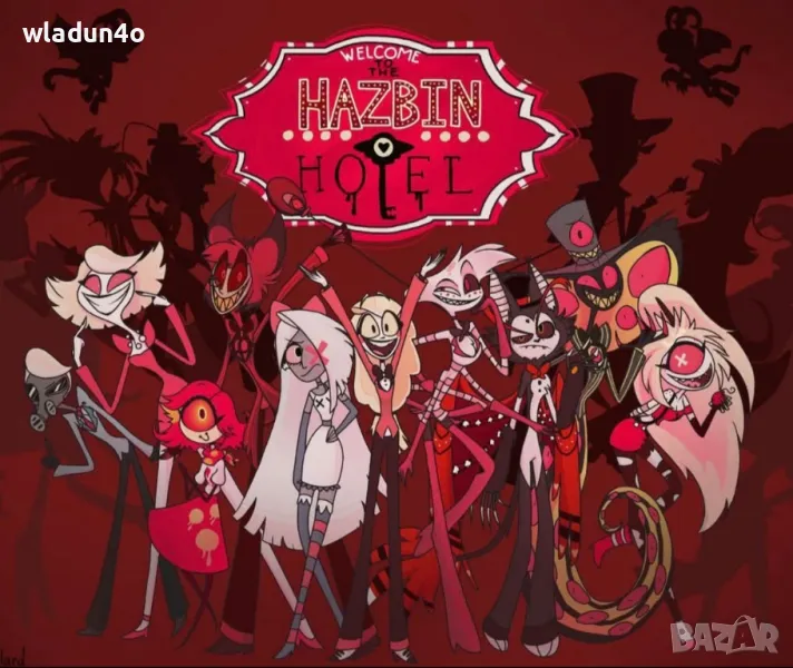 HAZBIN HOTEL -плюшени герои-30лв, снимка 1