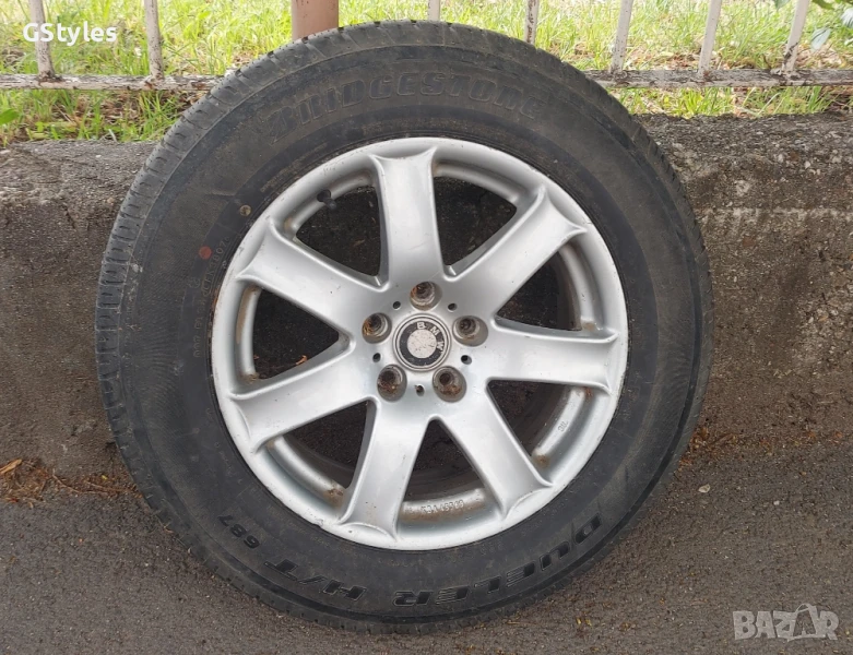 1бр резервна гума с джанти за BMW 17,5x120, ЕТ 30 ,8Jх17Н2, снимка 1