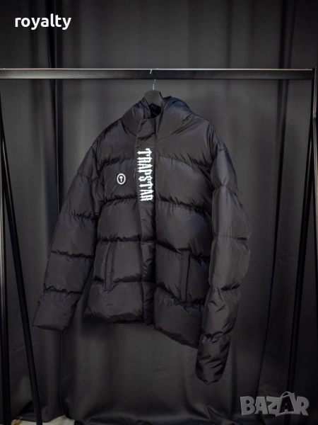 TRAPSTAR Черно Мъжко Яке, снимка 1