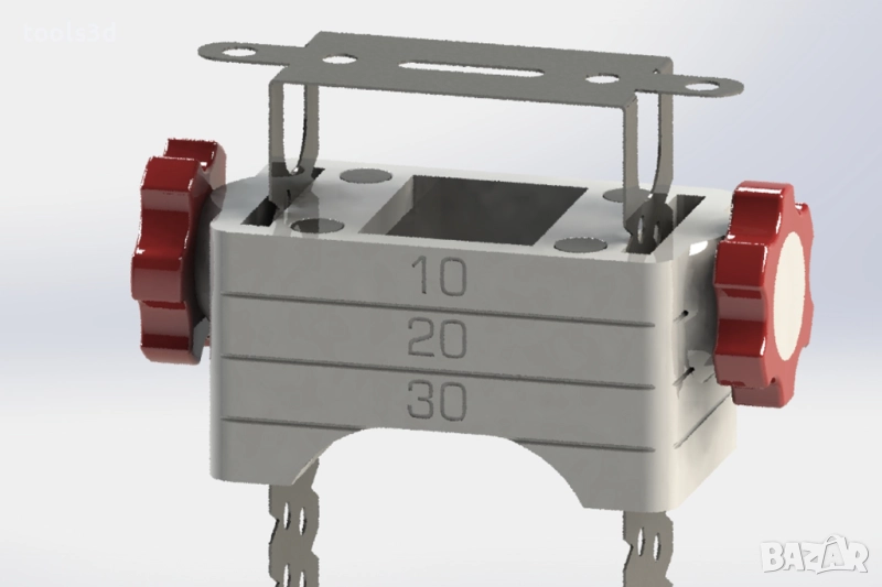 Приспособление за монтаж и нивелация на CD профили.6 броя - 50 лева., снимка 1