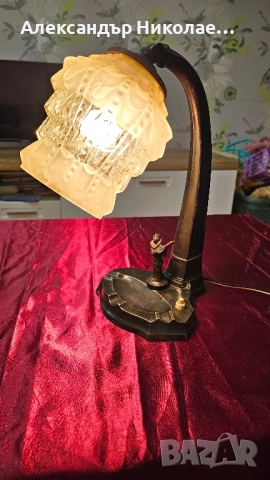 Винтитж/антикварна лампа, снимка 2 - Антикварни и старинни предмети - 51514368