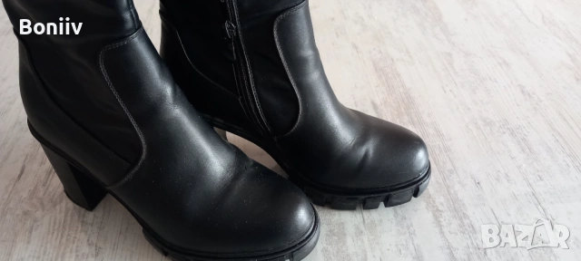 Дамски боти на висок ток №36, снимка 4 - Дамски боти - 53060980