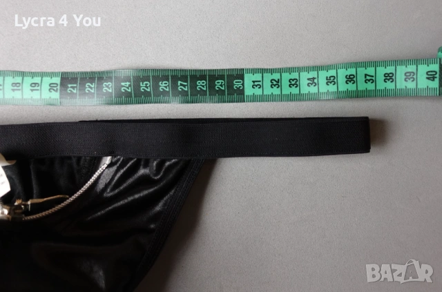 L нови мъжки прашки с кожен ефект и цип отпред, снимка 10 - Бельо - 53375936