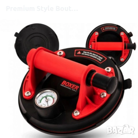 Вакуумна вендуза за плочки BX-3269 до 200 кг с манометър – Максимална сигурност и контрол, снимка 2 - Други стоки за дома - 53950359