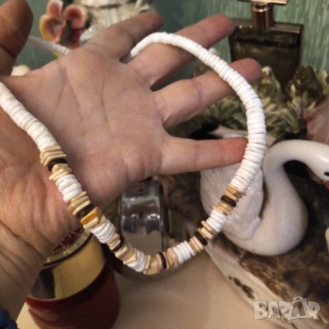 РАЗПРОДАЖБА Колие  60 те год puka shells