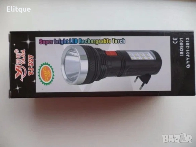 Акумулаторен фенер YJ-227 FL91, снимка 3 - Други - 52805623