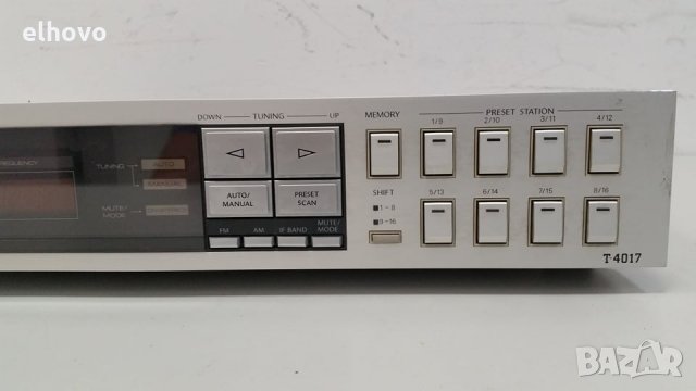 Стерео тунер ONKYO T-4017, снимка 7 - Ресийвъри, усилватели, смесителни пултове - 30229195