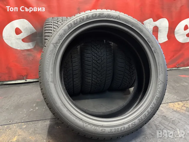 245 45 19, Зимни гуми, Dunlop WinterSport5, 4 броя, снимка 5 - Гуми и джанти - 55992429